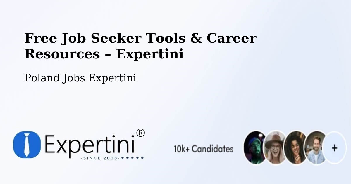 Free Job Seeker Tools & Career Resources – Tworóg - Tworóg, Poland Jobs Expertini